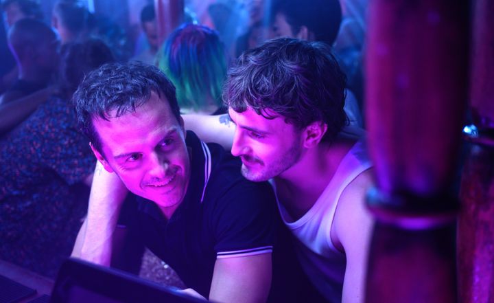 Andrew Scott (left) and Paul Mescal in "All of Us Strangers," which screens Oct. 24 at NewFest.